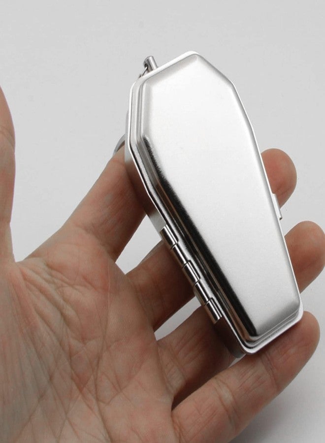 منفضة سجائر للسيارة، منفضة سجائر جيبية، منفضة سجائر صغيرة محمولة بغطاء، منظم سجائر صغير الحجم للسفر والتخييم والمشي لمسافات طويلة والأنشطة الخارجية - Image 4